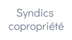 Syndics copropriété